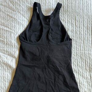 Montiel Holly Halter Cami in black